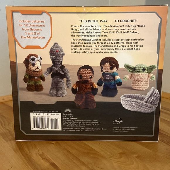 Star Wars The Mandalorian Crochet Kit Brand New In Box - Picture 3 of 5